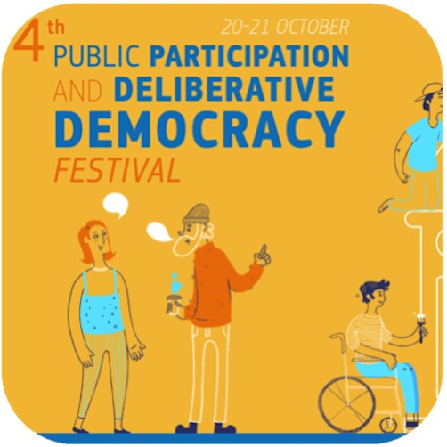 democracy festival logo