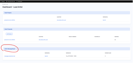 Screenshot of mock up project page for guidlines for internal part of website 8 