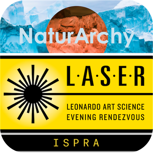Logo for Leonardo LASER event on NaturArchy 
