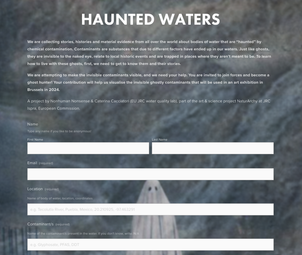 haunted waters website
