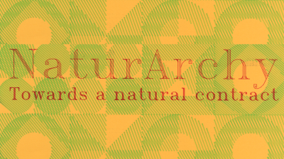 Naturarchy banner thumbnail - text on patterened background