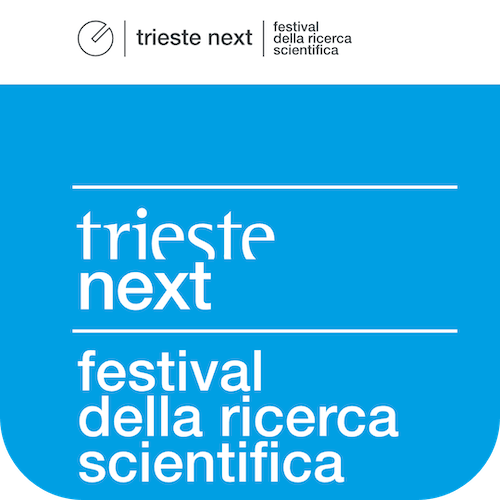 trieste next - scientific research logo - text and graphics